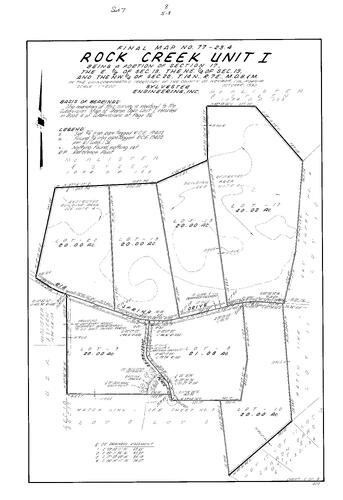 Click to see Subdivision Book 7, pg. 11 (1981) of Nevada County Recorders Subdivision Maps Book 7