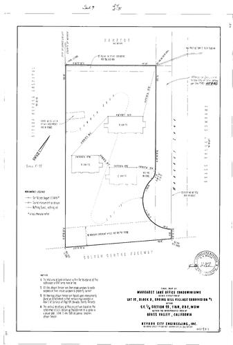 Click to see Subdivision Book 7, pg. 24 (1982) of Nevada County Recorders Subdivision Maps Book 7