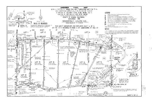 Click to see Subdivision Book 7, pg. 26 (1982) of Nevada County Recorders Subdivision Maps Book 7