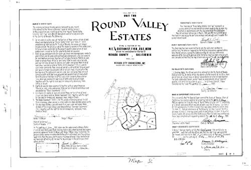 Click to see Subdivision Book 7, pg. 35 (1983) of Nevada County Recorders Subdivision Maps Book 7