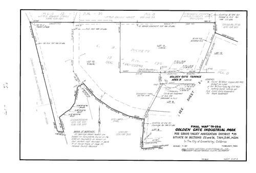 Click to see Subdivision Book 7, pg. 40 (1984) of Nevada County Recorders Subdivision Maps Book 7