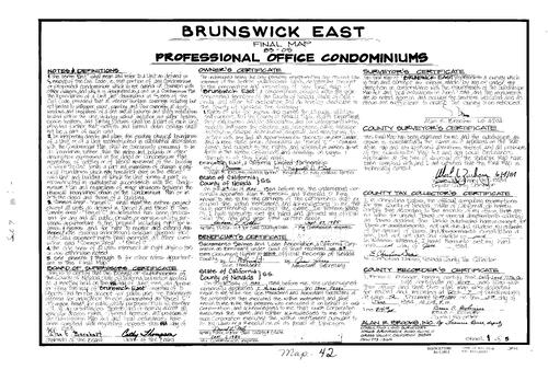 Click to see Subdivision Book 7, pg. 42 (1984) of Nevada County Recorders Subdivision Maps Book 7