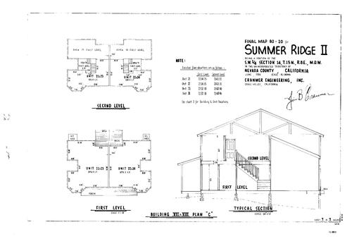 Click to see Subdivision Book 7, pg. 47 (1984) of Nevada County Recorders Subdivision Maps Book 7