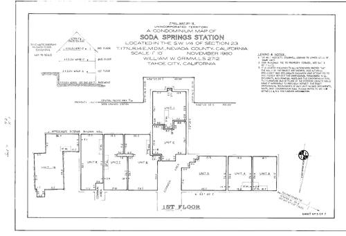 Click to see Subdivision Book 7, pg. 52 (1984) of Nevada County Recorders Subdivision Maps Book 7
