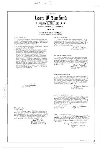 Click to see Subdivision Book 7, pg. 65 (1986) of Nevada County Recorders Subdivision Maps Book 7