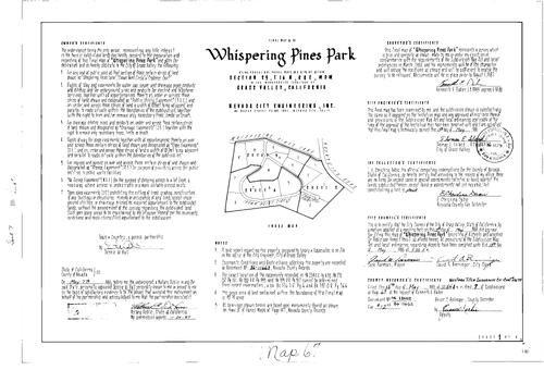 Click to see Subdivision Book 7, pg. 67 (1986) of Nevada County Recorders Subdivision Maps Book 7