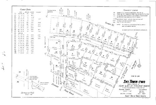Click to see Subdivision Book 7, pg. 81 (1987) of Nevada County Recorders Subdivision Maps Book 7