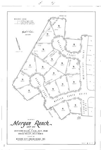 Click to see Subdivision Book 7, pg. 89 (1988) of Nevada County Recorders Subdivision Maps Book 7