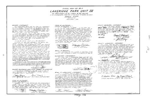Click to see Subdivision Book 7, pg. 106 (1990) of Nevada County Recorders Subdivision Maps Book 7