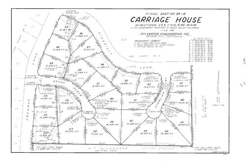 Click to see Subdivision Book 7, pg. 107 (1990) of Nevada County Recorders Subdivision Maps Book 7