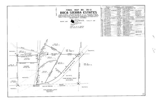 Click to see Subdivision Book 7, pg. 113 (1991) of Nevada County Recorders Subdivision Maps Book 7