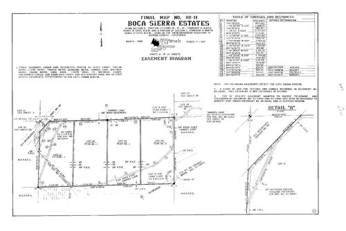 Click to see Subdivision Book 7, pg. 113 (1991) of Nevada County Recorders Subdivision Maps Book 7