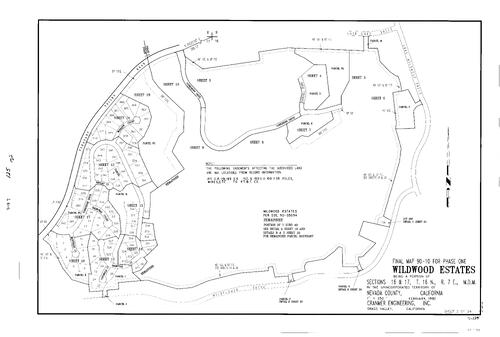 Click to see Subdivision Book 7, pg. 125 (1992) of Nevada County Recorders Subdivision Maps Book 7