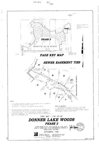 Click to see Subdivision Book 8, pg. 7 (1992) of Nevada County Recorders Subdivision Maps Book 8