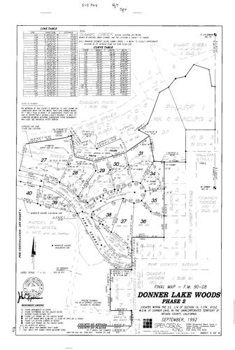 Click to see Subdivision Book 8, pg. 7 (1992) of Nevada County Recorders Subdivision Maps Book 8