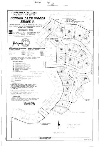 Click to see Subdivision Book 8, pg. 7 (1992) of Nevada County Recorders Subdivision Maps Book 8