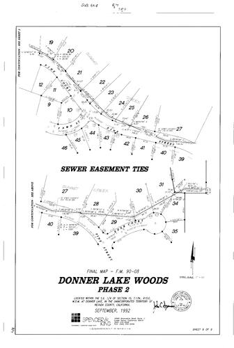 Click to see Subdivision Book 8, pg. 7 (1992) of Nevada County Recorders Subdivision Maps Book 8