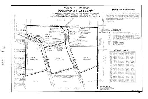 Click to see Subdivision Book 8, pg. 8 (1992) of Nevada County Recorders Subdivision Maps Book 8