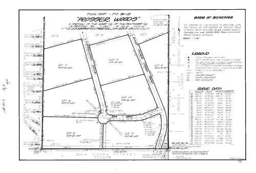 Click to see Subdivision Book 8, pg. 8 (1992) of Nevada County Recorders Subdivision Maps Book 8