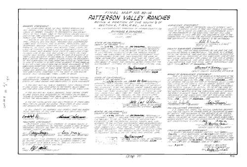 Click to see Subdivision Book 8, pg. 10 (1992) of Nevada County Recorders Subdivision Maps Book 8