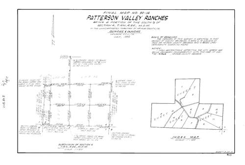 Click to see Subdivision Book 8, pg. 10 (1992) of Nevada County Recorders Subdivision Maps Book 8