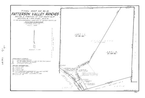 Click to see Subdivision Book 8, pg. 10 (1992) of Nevada County Recorders Subdivision Maps Book 8