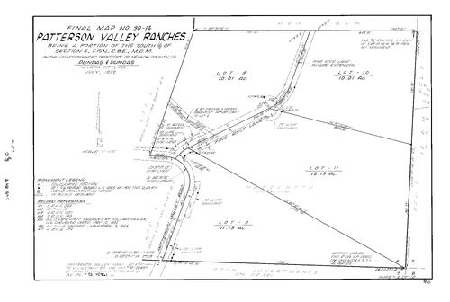 Click to see Subdivision Book 8, pg. 10 (1992) of Nevada County Recorders Subdivision Maps Book 8