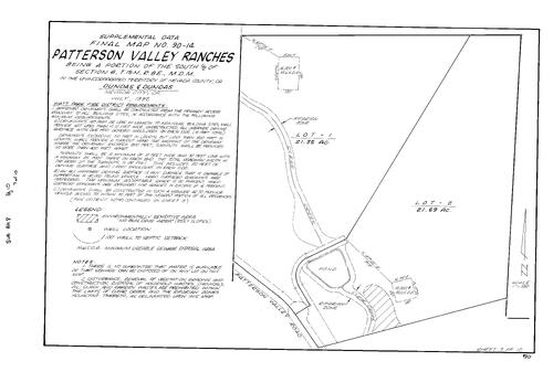 Click to see Subdivision Book 8, pg. 10 (1992) of Nevada County Recorders Subdivision Maps Book 8