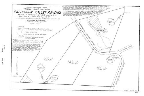 Click to see Subdivision Book 8, pg. 10 (1992) of Nevada County Recorders Subdivision Maps Book 8