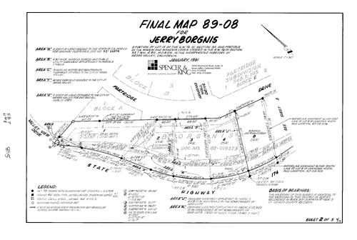 Click to see Subdivision Book 8, pg. 14 (1993) of Nevada County Recorders Subdivision Maps Book 8