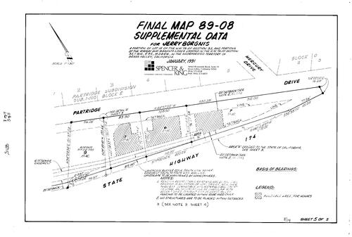 Click to see Subdivision Book 8, pg. 14 (1993) of Nevada County Recorders Subdivision Maps Book 8