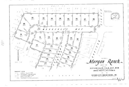 Click to see Subdivision Book 8, pg. 19 (1993) of Nevada County Recorders Subdivision Maps Book 8