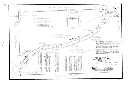 Click to see Subdivision Book 8, pg. 21 (1993) of Nevada County Recorders Subdivision Maps Book 8