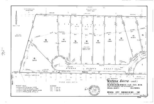 Click to see Subdivision Book 8, pg. 22 (1993) of Nevada County Recorders Subdivision Maps Book 8