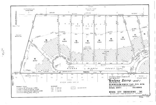 Click to see Subdivision Book 8, pg. 22 (1993) of Nevada County Recorders Subdivision Maps Book 8