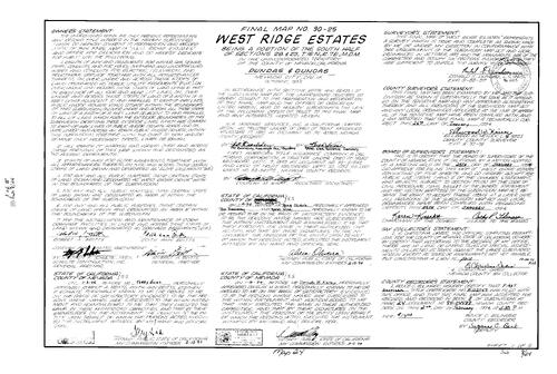 Click to see Subdivision Book 8, pg. 24 (1994) of Nevada County Recorders Subdivision Maps Book 8
