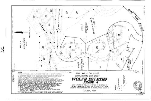 Click to see Subdivision Book 8, pg. 30 (1994) of Nevada County Recorders Subdivision Maps Book 8