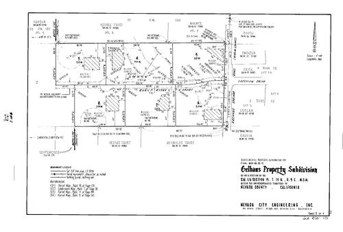 Click to see Subdivision Book 8, pg. 31 (1995) of Nevada County Recorders Subdivision Maps Book 8