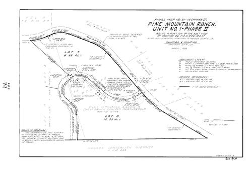Click to see Subdivision Book 8, pg. 36 (1995) of Nevada County Recorders Subdivision Maps Book 8