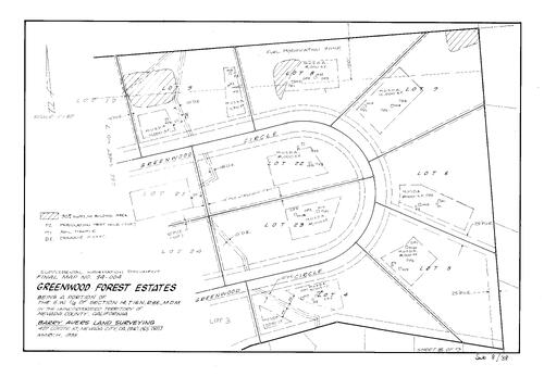 Click to see Subdivision Book 8, pg. 38 (1995) of Nevada County Recorders Subdivision Maps Book 8