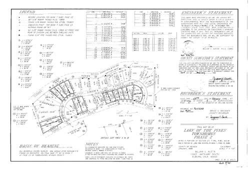 Click to see Subdivision Book 8, pg. 41 (1996) of Nevada County Recorders Subdivision Maps Book 8
