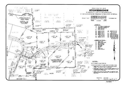Click to see Subdivision Book 8, pg. 44 (1996) of Nevada County Recorders Subdivision Maps Book 8