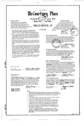 Click to see Subdivision Book 8, pg. 45 (1996) of Nevada County Recorders Subdivision Maps Book 8