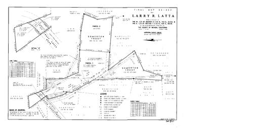 Click to see Subdivision Book 8, pg. 47 (1997) of Nevada County Recorders Subdivision Maps Book 8