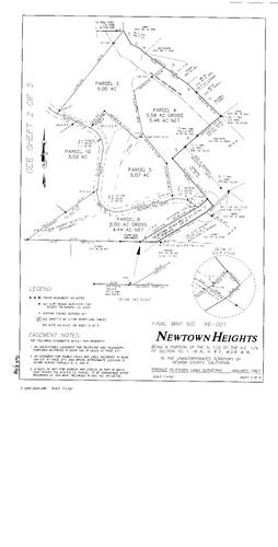 Click to see Subdivision Book 8, pg. 48 (1997) of Nevada County Recorders Subdivision Maps Book 8