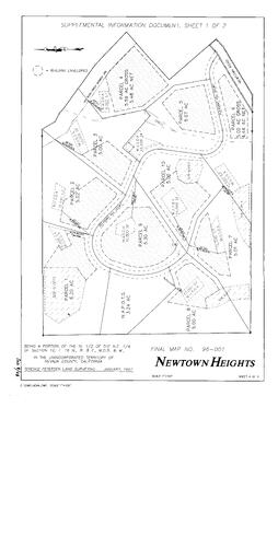 Click to see Subdivision Book 8, pg. 48 (1997) of Nevada County Recorders Subdivision Maps Book 8