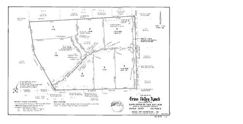 Click to see Subdivision Book 8, pg. 52 (1997) of Nevada County Recorders Subdivision Maps Book 8