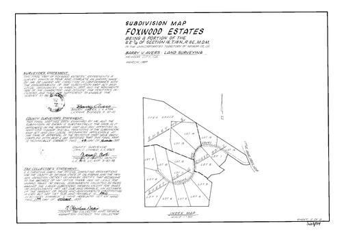 Click to see Subdivision Book 8, pg. 54 (1997) of Nevada County Recorders Subdivision Maps Book 8