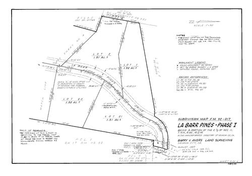 Click to see Subdivision Book 8, pg. 55 (1997) of Nevada County Recorders Subdivision Maps Book 8