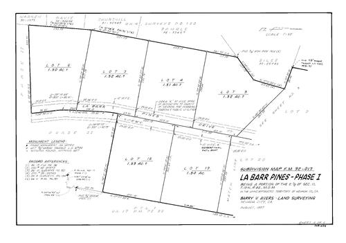 Click to see Subdivision Book 8, pg. 55 (1997) of Nevada County Recorders Subdivision Maps Book 8